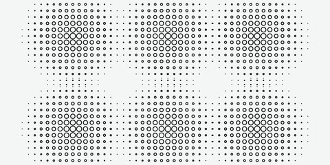black and white dots background. Minimal background concept. vektor
