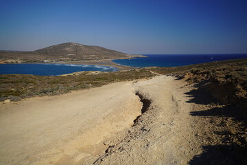 panoramic view of Prasonisi beach 