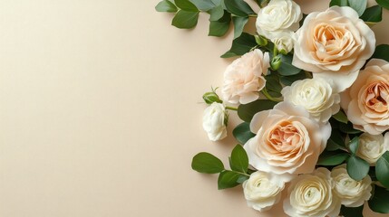 Stationery Bouquet Greeting Card Mockup