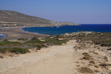 panoramic view of Prasonisi beach 