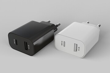 USB Type-C Phone Charger 3D model