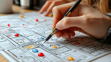 Design Sketches: Wireframing App User Interface