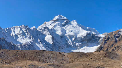 Adi Kailash also known as Shiva, Chota or Baba Kailash or Jonglingkong Peak, is the second most important peak of Panch Kailash group