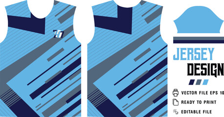 New Sports  Jersey Design Uniform Template,
