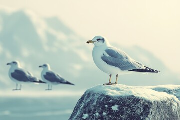 seagull on the beach