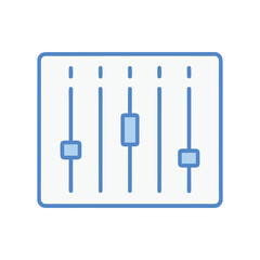 Volume vector icon design on white background