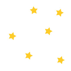 Obraz premium Gold stars vector background