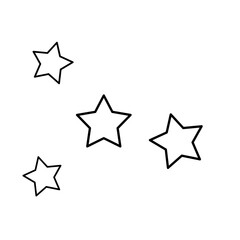 Obraz premium Gold stars vector background