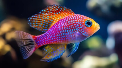 Obraz premium beautiful ornamental fish photos