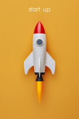 The rocket takes off. Rapid business development, launch