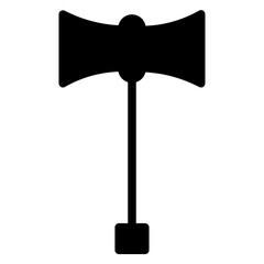 Axe Build Tool Glyph Icon