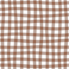 Christmas fabric. Cute Christmas holidays print.  Flat vector seamless pattern