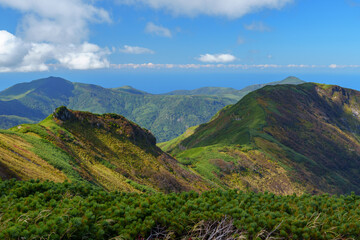 秋の暑寒別岳登山　北海道の絶景 日本二百名山