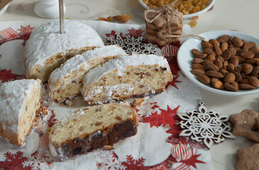 hands of a woman preparing biscuits or cakes in the kitchen