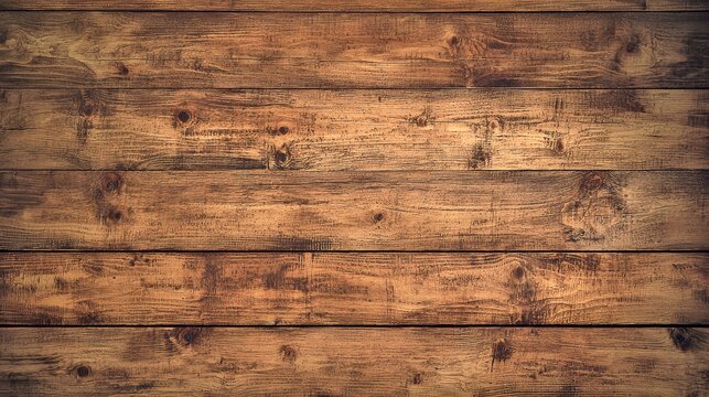 Detailed Photograph of Weathered Wooden Planks as Rustic Background Texture