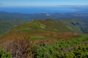 秋の暑寒別岳登山　北海道の絶景 日本二百名山