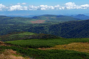 Fototapeta premium 秋の暑寒別岳登山 北海道の絶景 日本二百名山