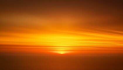 Obraz premium オレンジから黄色へのグラデーション、柔らかな光の筋が安らぎと温かさを感じさせるデザイン