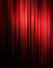 赤から黒へのドラマティックな縦のグラデーション、炎のような模様が漂う