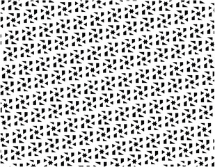 Seamless pattern with rectangular star pattern design. 
