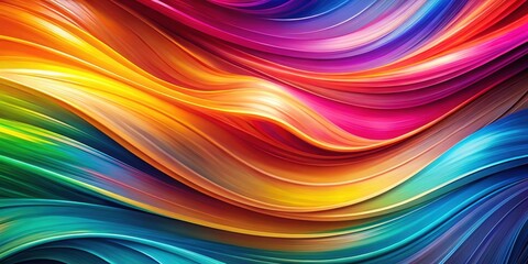 Obraz premium Abstract colorful background with vibrant hues and dynamic shapes, abstract, colorful, background, vibrant, hues, dynamic