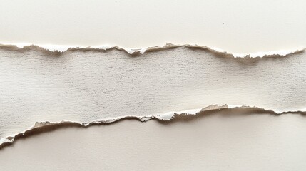 Torn and Tattered Paper Texture in Neutral Tones for Minimalist Graphic Design Backgrounds long title This image captures the intricate details of a