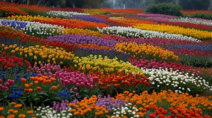 colorful flowers