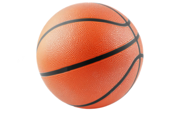 Basketball Ball isolated on transparent background.