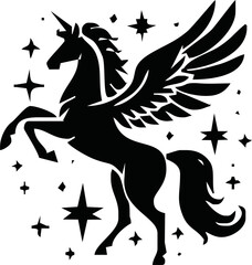 Pegasus mascot logo design Horse logo design, Logo design, Pegasus logo