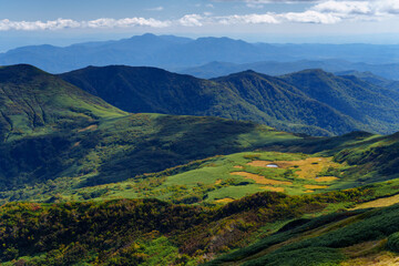 暑寒別岳登山　秋の北海道の絶景 日本二百名山