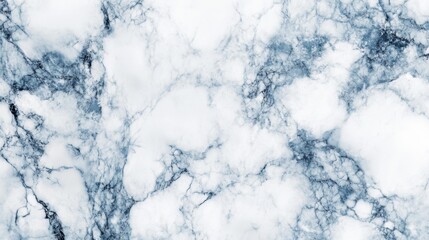Elegant Blue and White Marble Texture with Intricate Veins, Perfect for Interior Design, Backgrounds, and Creative Projects in a Modern Aesthetic