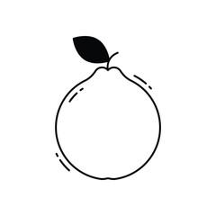 Guava vector icon