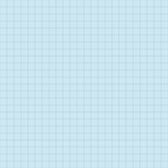 a blue graph paper blank seamless pattern