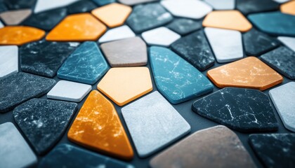 Fototapeta premium Mosaic Tile Maintenance, Repair Renovation Expert Services for Bold Patterns Seamless Finishes Our mosaic artistry ensures the longevity and beauty of your unique tile designs We specialize in