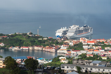 Cruise Ships Docked in St. George's, Grenada