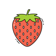 Strawberry vector icon