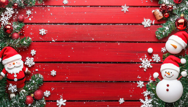 red background for christmas