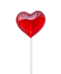 Colorful heart-shaped lollipop treat fun childhood snack party memories