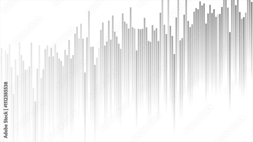 Poster abstract growing financial graph chart background