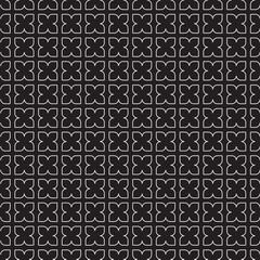 Linear Star Cross pattern, seamless pattern background. 