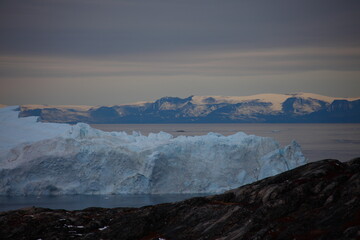 Ilulissat, Greenland, is about to enter a cold winter