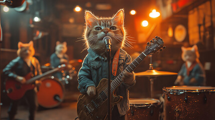 バンド猫