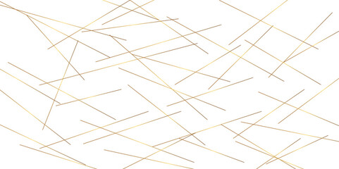 Abstract background with lines. Golden lines on White paper. Line wavy abstract vector technology line pattern background.