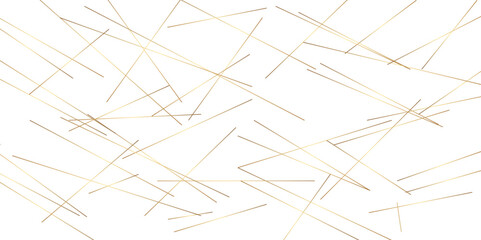 Abstract background with lines. Golden lines on White paper. Line wavy abstract vector technology line pattern background.