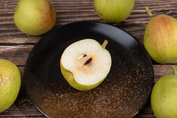Fresh Korla pear in Xinjiang