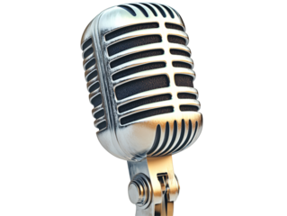 a close up of a microphone