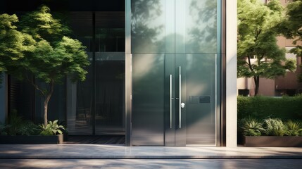 minimalist residential doors