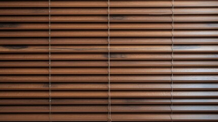 rustic wooden blinds