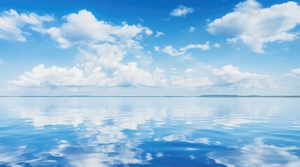 Obraz premium mirror surface of water