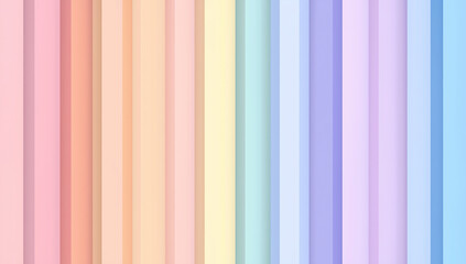 Obraz premium Soft pastel gradient background with vertical stripes